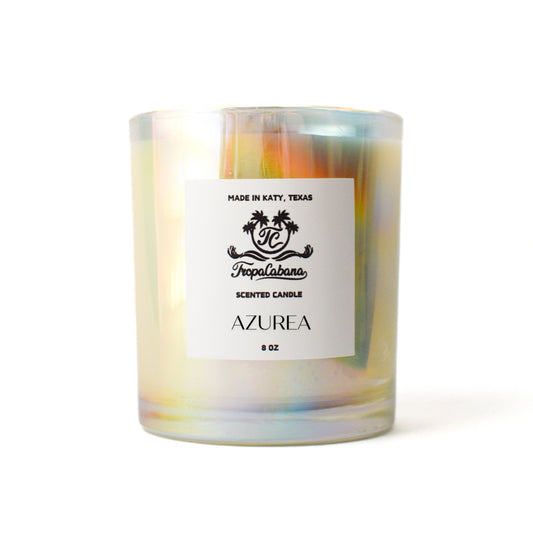 Azurea Iridescent Candle