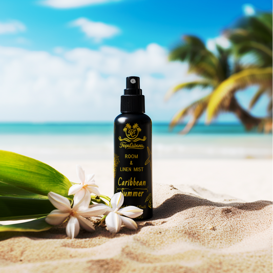 TropaCabana, Caribbean Summer Room & Linen Spray, Ocean & Sand Fragrance, Aroma, Scent