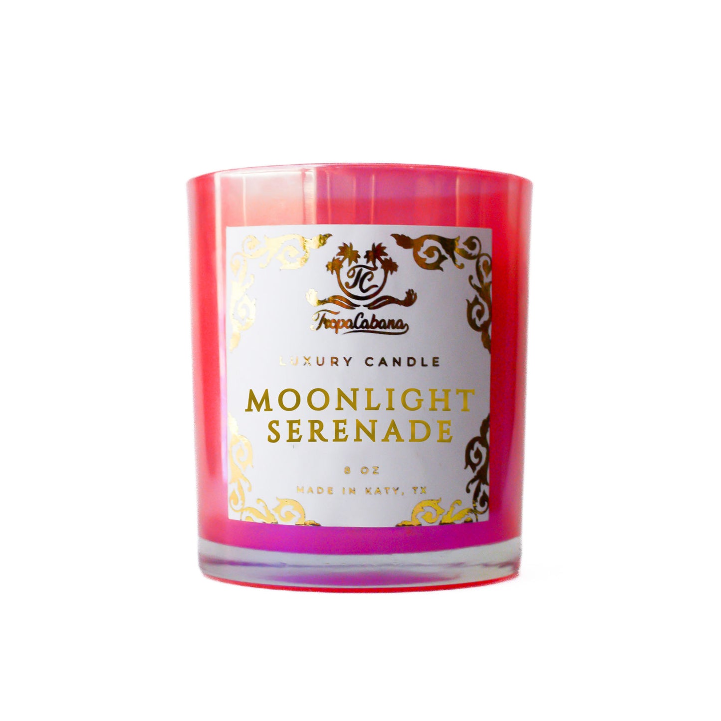Moonlight Serenade Pink Iridescent Candle