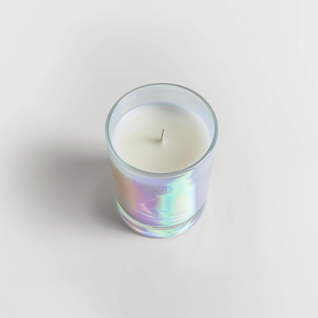 Pink Pearl Iridescent Candle